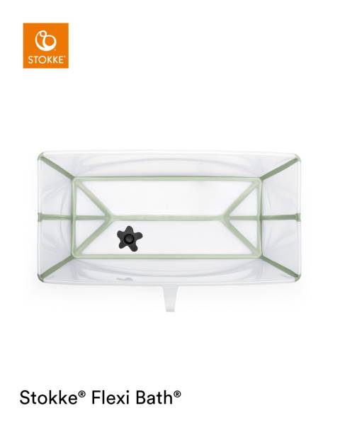 STOKKE Flexi Bath - Transparent Green