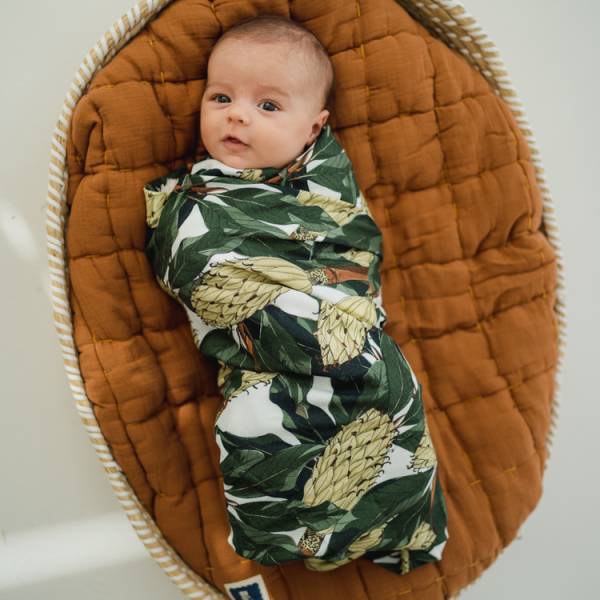 LA MILLOU Bamboo Muslin - Milano Magnolies