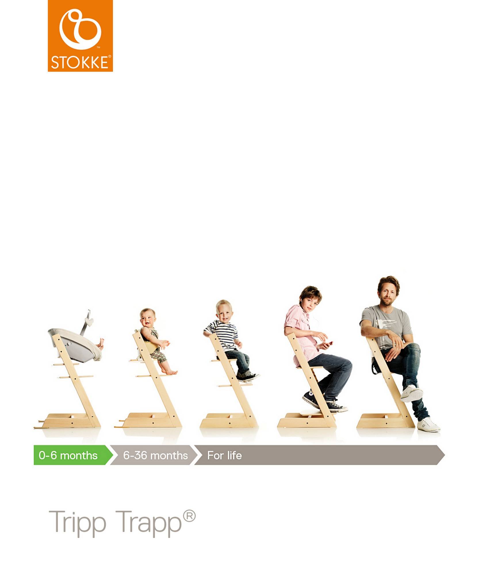 STOKKE Tripp Trapp Chair - Natural