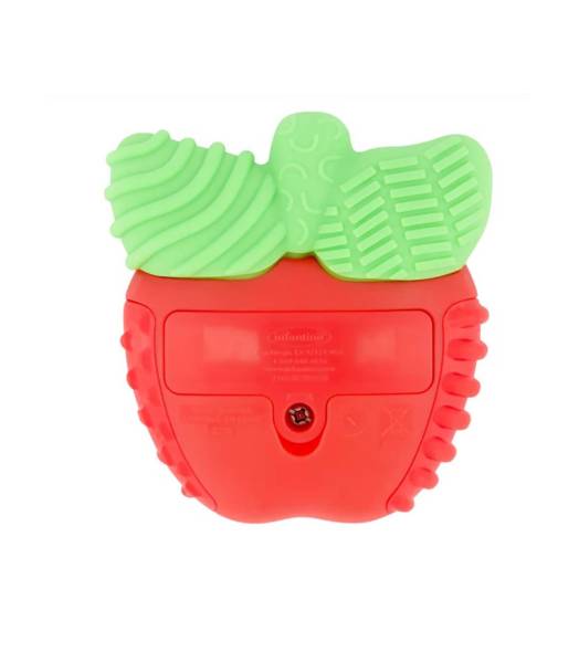 INFANTINO Lil Nibbles Vibrating Teether - Apple