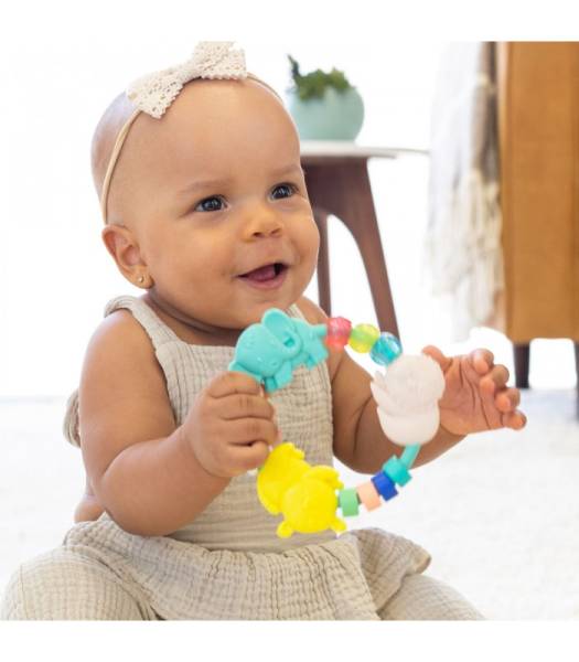 INFANTINO Rattle & Teether Busy Beads