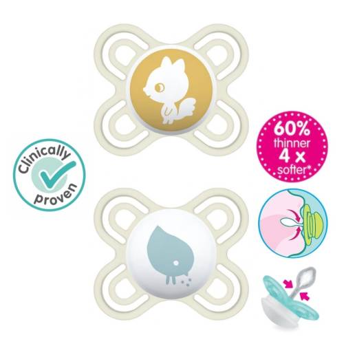 MAM Soother Perfect Start 0+ Double Pack - Sealife unisex