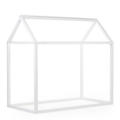 CHILDHOME Bed Frame House 70x140 - Off White