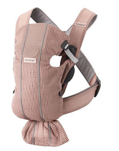 BABYBJORN Carrier Mini - 3D Mesh Dusty Pink
