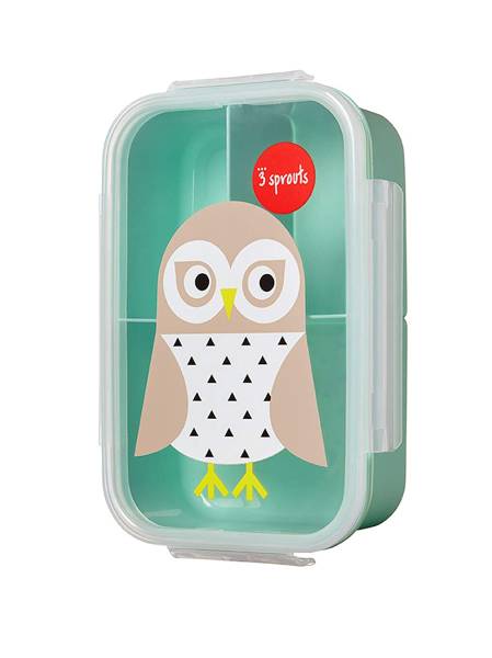 3 SPROUTS Lunch Bento Box - Owl