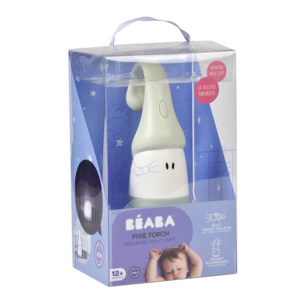 BEABA Pixie Night Light Torch - Sage Green