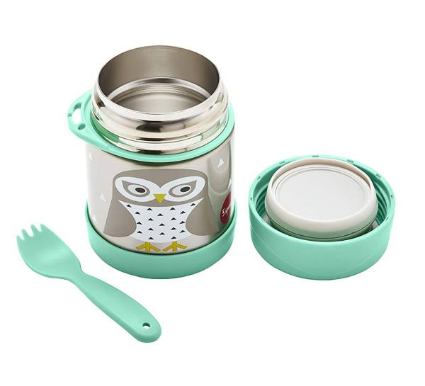 3 SPROUTS Thermo Food Jar - Owl