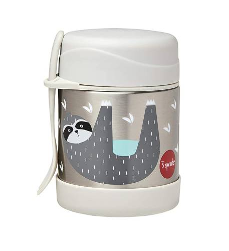 3 SPROUTS Thermo Food Jar - Sloth