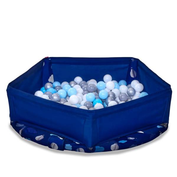 SmarTrike 3-in-1 Trampoline & Ball Pit - Navy Blue