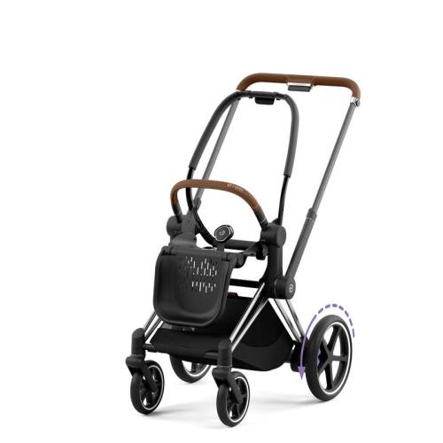 CYBEX ePRIAM4 Frame - Chrome/Brown