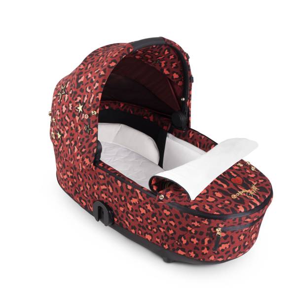 CYBEX MIOS3 Carrycot Lux - Alec Volkel Rosenrot Red