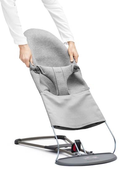 BABYBJORN Bouncer Seat fabric - 3D Jersey Light Grey