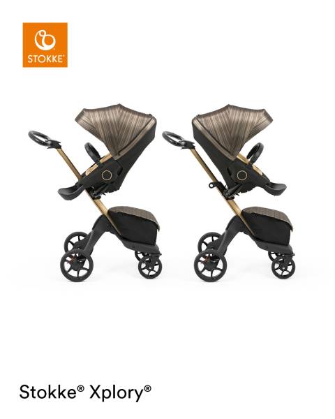 STOKKE Xplory X - Gold Black Ltd