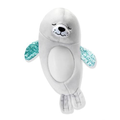 Infantino Cuddly Teether Owl peluche douce avec anneau de