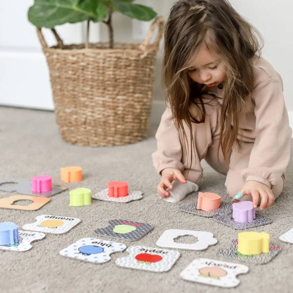 INFANTINO My 1st Sensory & Shapes Puzzle Set