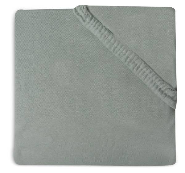JOLLEIN Fitted Sheet Jersey 70/75x140/150 - Ash Green