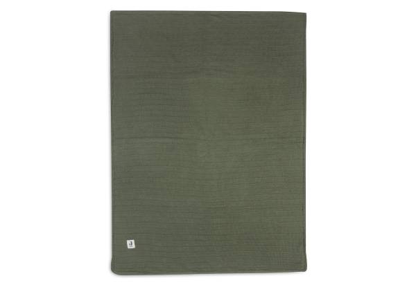 JOLLEIN Blanket 75x100 Pure Knit - Leaf Green Velvet