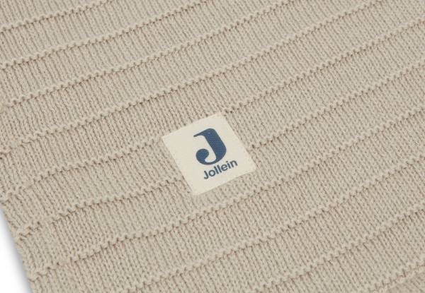 JOLLEIN Blanket 100x150 Pure Knit - Nougat Velvet