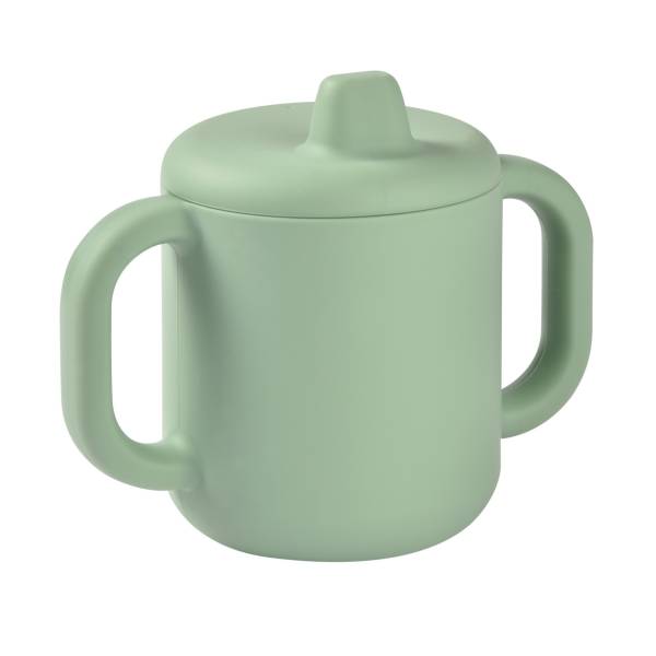 BEABA Silicone Learning Cup - Sage Green
