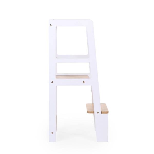 CHILDHOME Learning Tower - White Natural