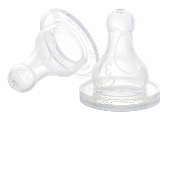 BEABA Silicone Teats 1st age SETx2