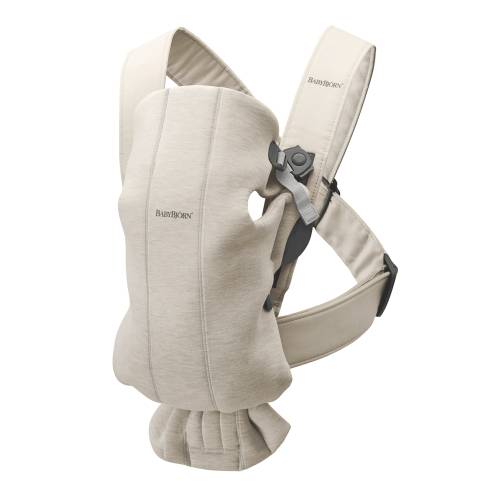 BABYBJORN Carrier Mini - 3D Jersey Light Beige