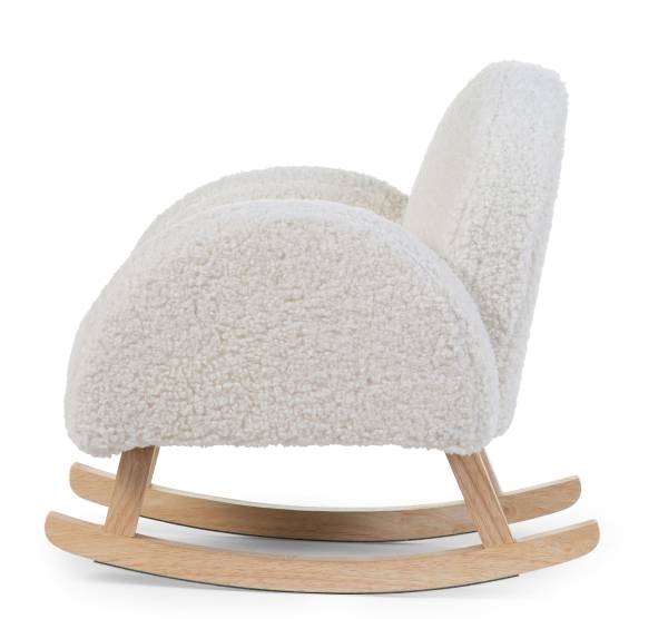 CHILDHOME Kids Rocking Chair - Teddy/Off White