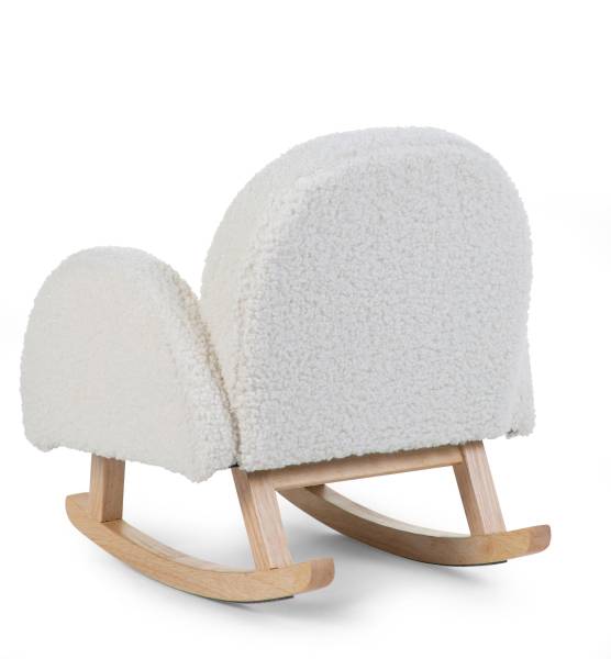 CHILDHOME Kids Rocking Chair - Teddy/Off White