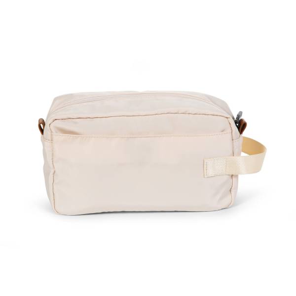 CHILDHOME Momlife Toiletry Bag - Off White/Black