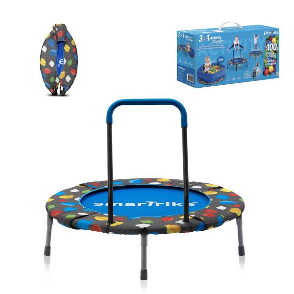 SmarTrike 3-in-1 Trampoline & Ball Pit - Multicolour