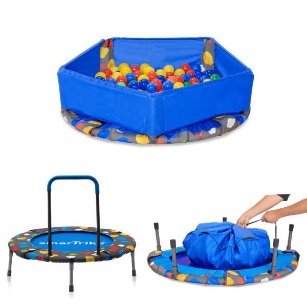 SmarTrike 3-in-1 Trampoline & Ball Pit - Multicolour