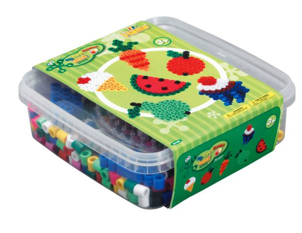 Hama Maxi Beads and Pegboards in Box - Fruits 