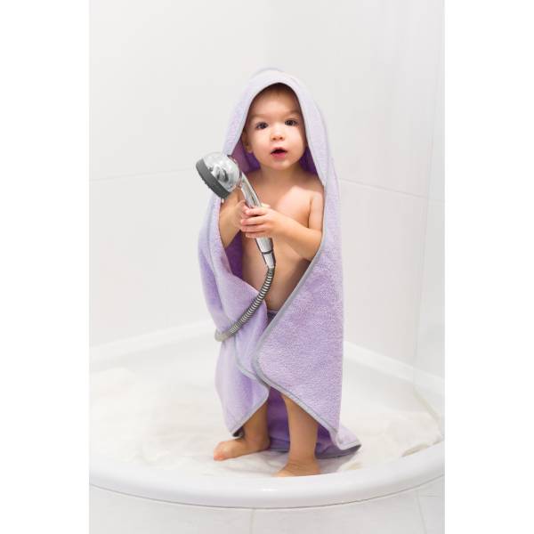 FILLIKID Hooded Towel 75x75cm - Koala Purple