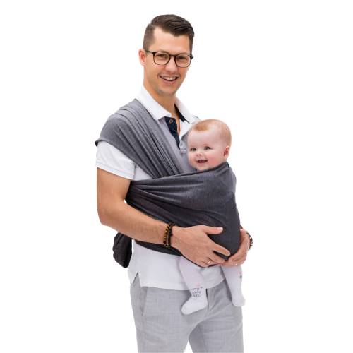 FILLIKID Baby Sling - Dark Grey Melange