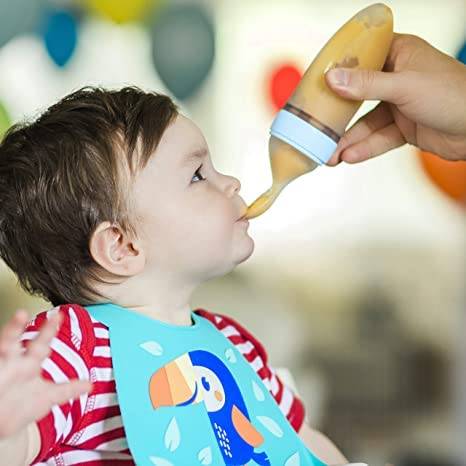 NUBY Silicone Squeeze Feeder 90ml S