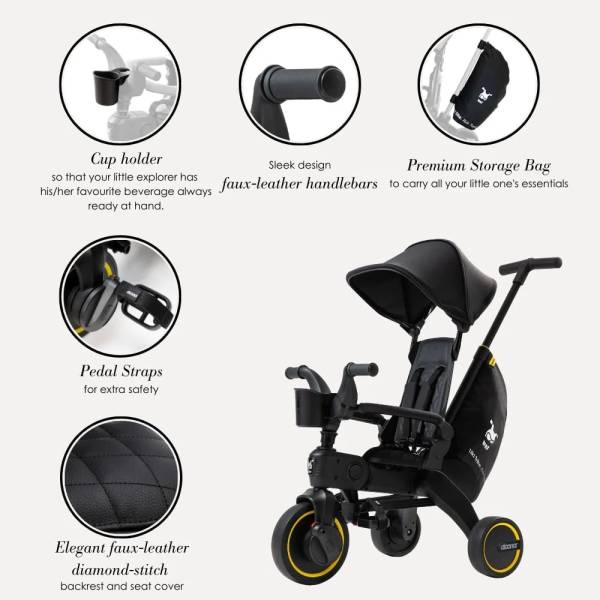 DOONA Liki Trike - Midnight 