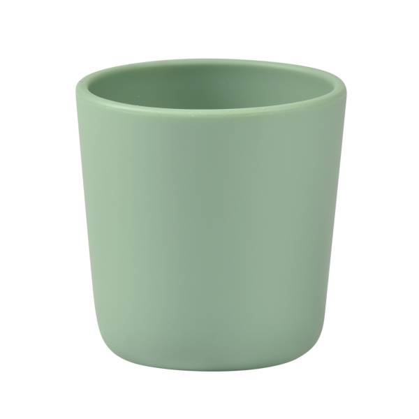 BEABA Silicone Glass - Sage Green