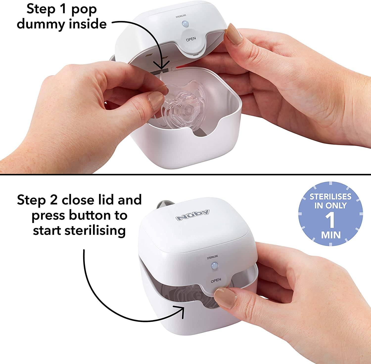 Portable hotsell dummy sterilizer