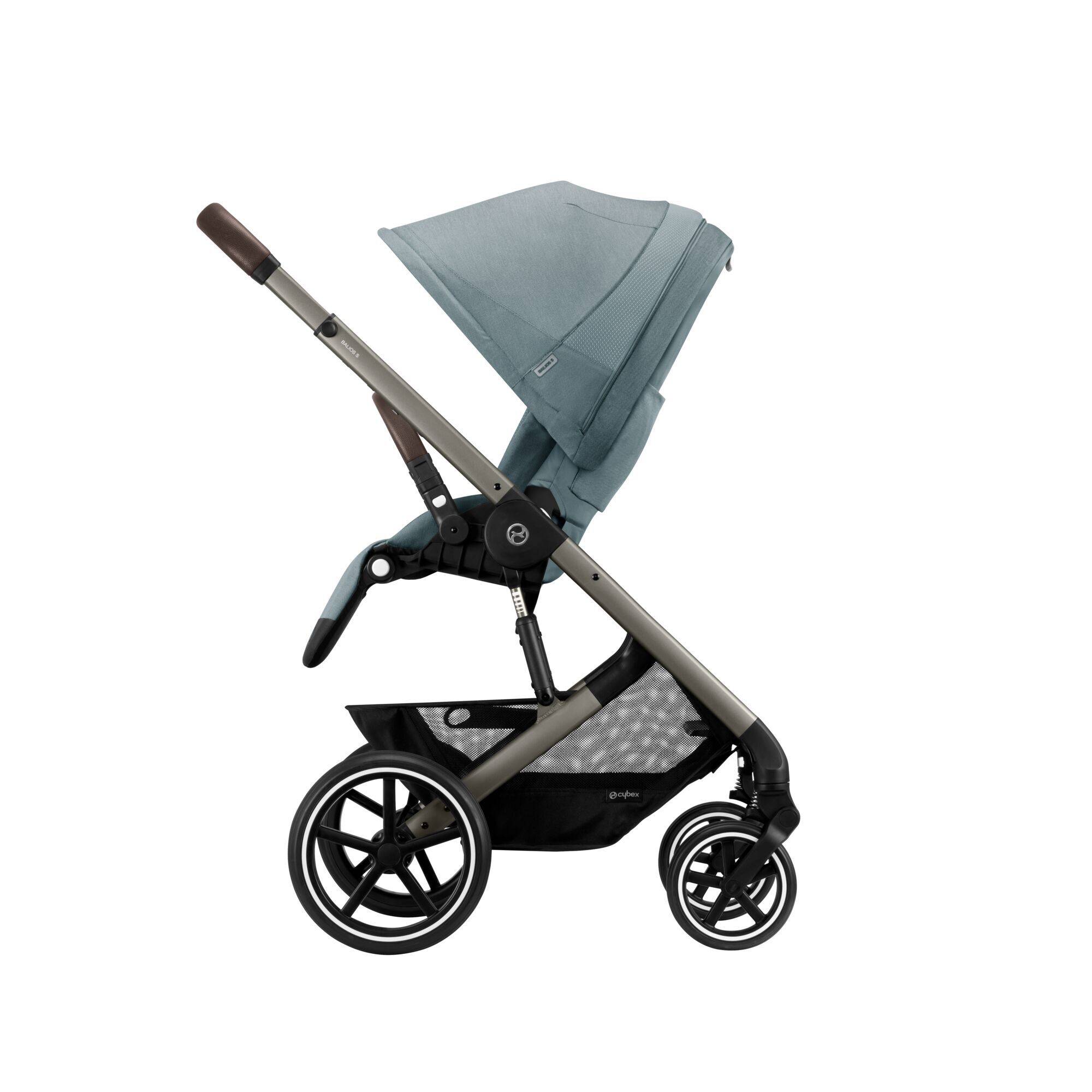 Poussette balios S + nacelle Cot S + habillage pluie - Cybex