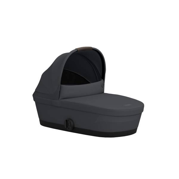 CYBEX Melio Carrycot - Monument Grey S