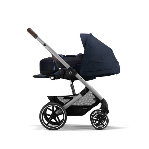 CYBEX BALIOS S Stroller Lux Silver - Ocean Blue