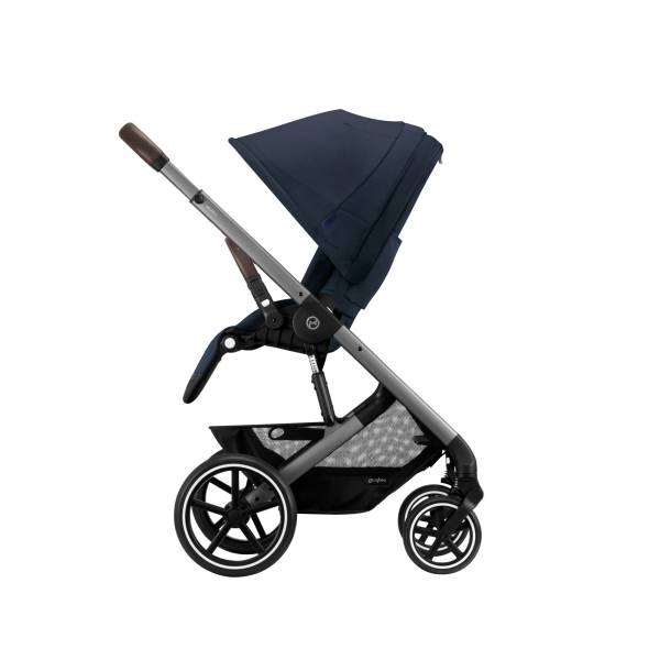 CYBEX BALIOS S Stroller Lux Silver - Ocean Blue