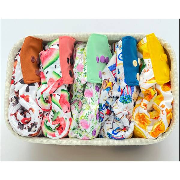 VIVILINO Cloth Nappy - Cyprus Cats