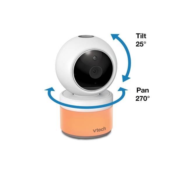 VTECH Baby Monitor Video - Pan&Tilt Projection NIght Light VM5463