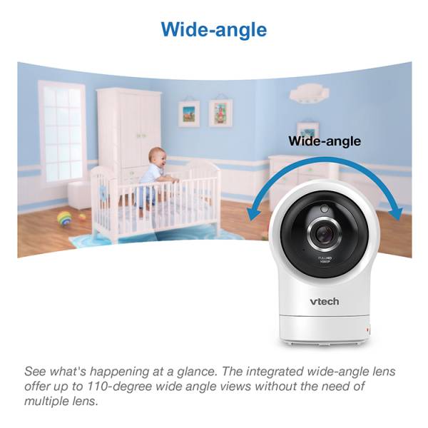 VTECH Baby Monitor Video Wi-Fi - Full HD Video