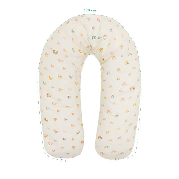 FILLIKID Nursing Pillow Filling Fiber 190cm - Rainbow Beige