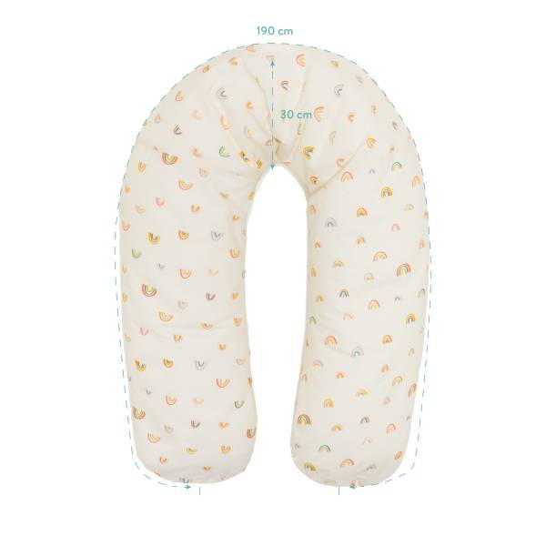 FILLIKID Nursing Pillow Filling Fiber 190cm - Rainbow Beige