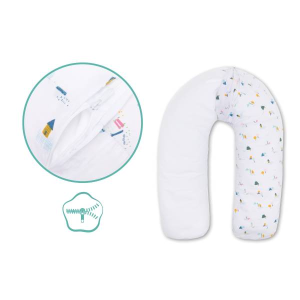 FILLIKID Nursing Pillow Filling Fiber 190cm - Village White