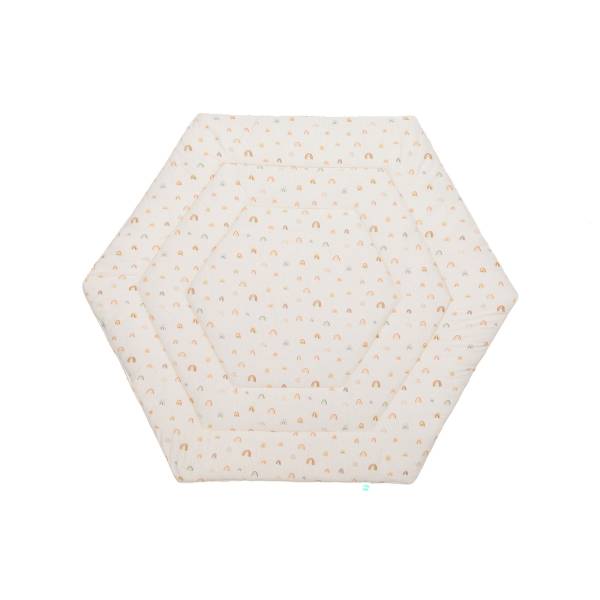 FILLIKID Playpen mat - Rainbow Beige