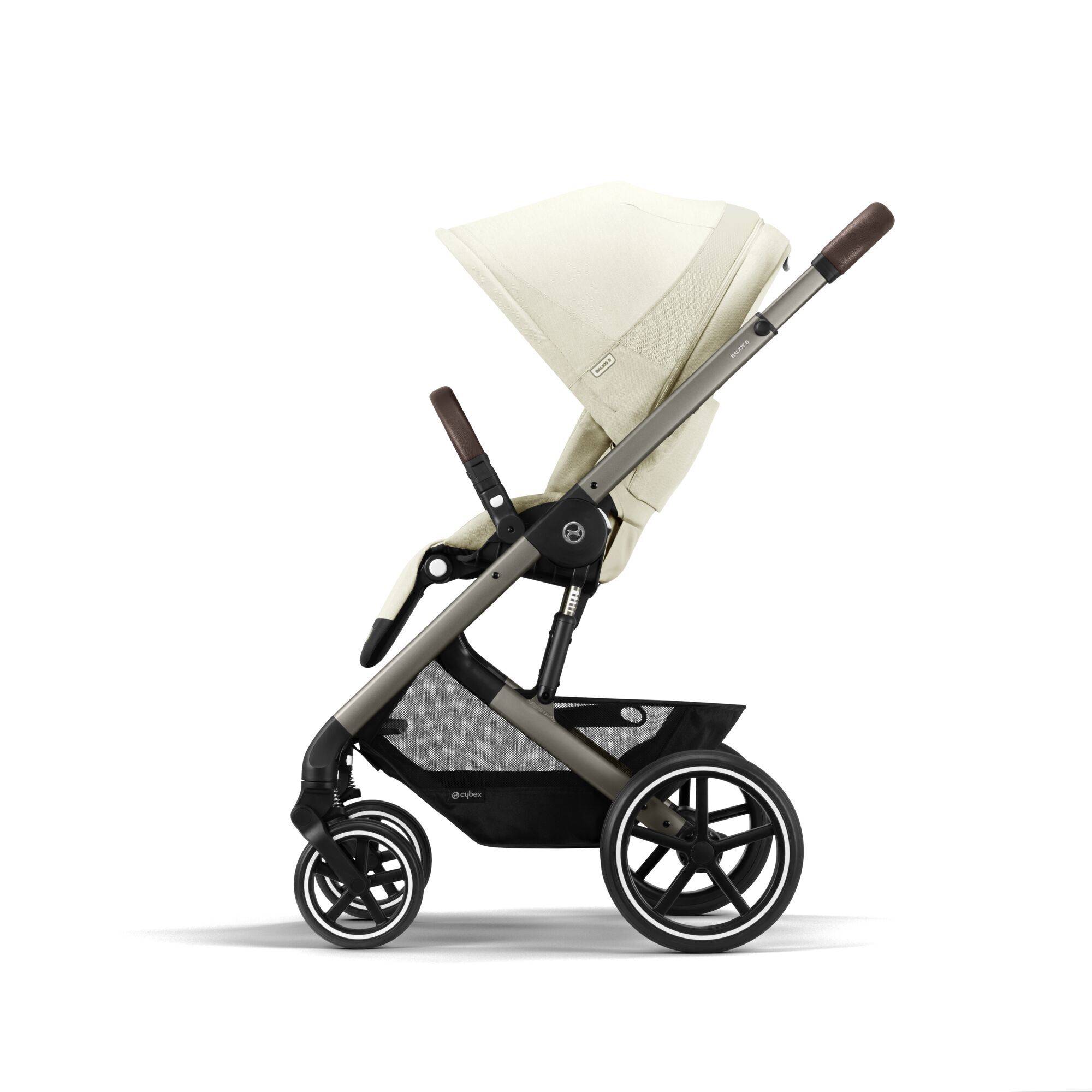 CYBEX BALIOS S Stroller Lux Taupe - Seashell Beige